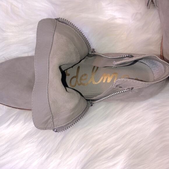 Sam Edelman Women's Packer Leather Low Heel Booties size 6.5 - Picture 5 of 10